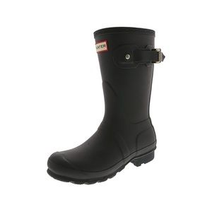 Womens Matte Black Hunter Boots
